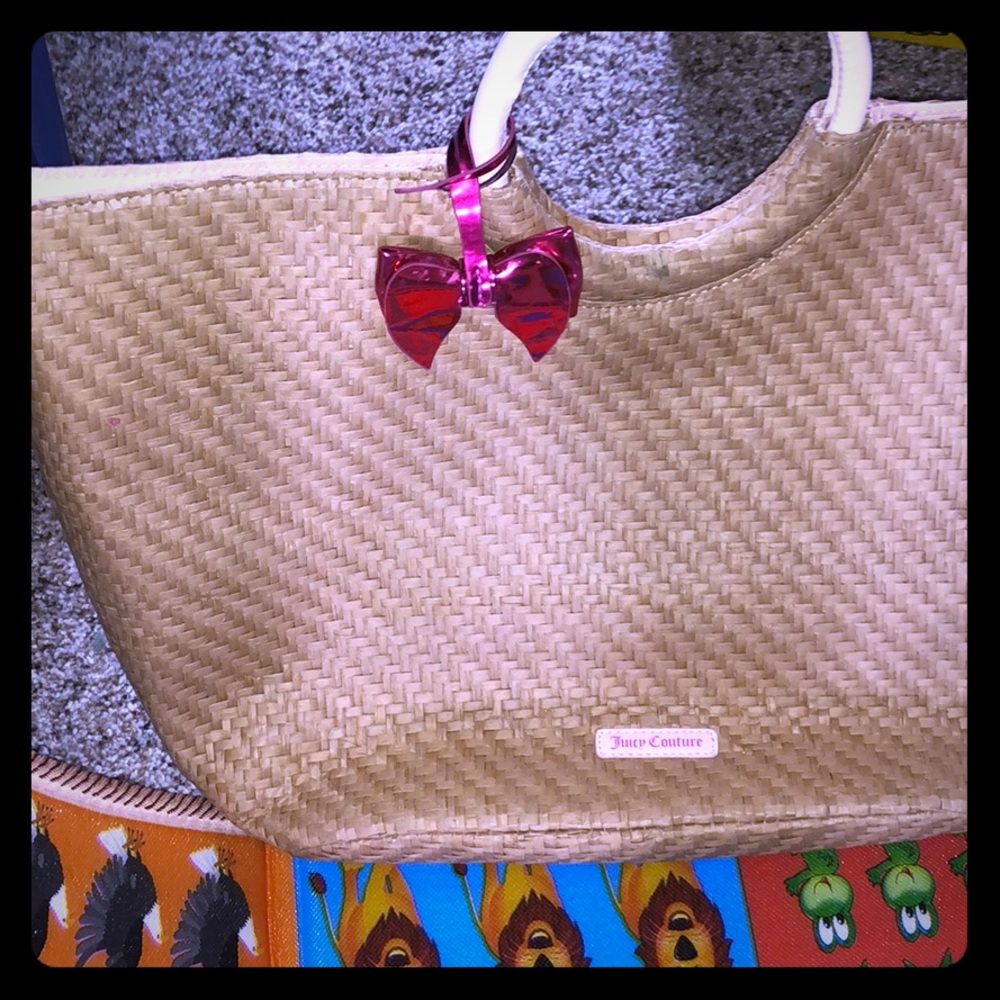Juicy couture beach handbag used once